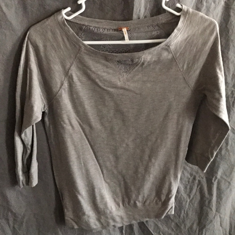 Laced back mid sleeve